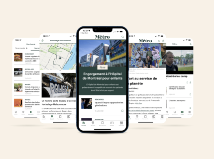 Metro Newspaper - Montreal News in a Mobile App