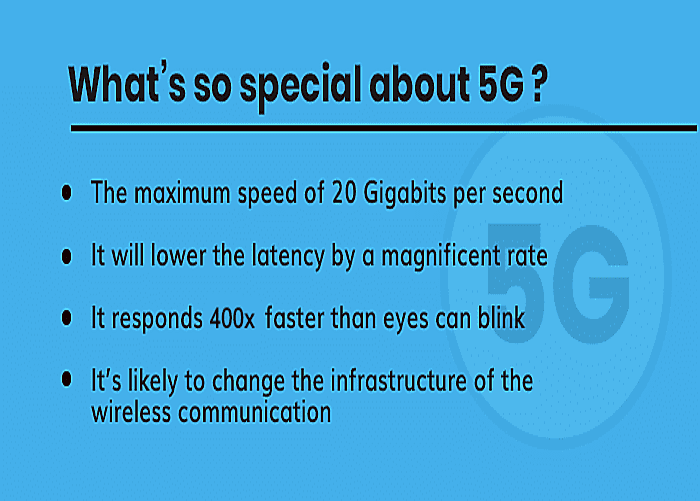 Special about 5G